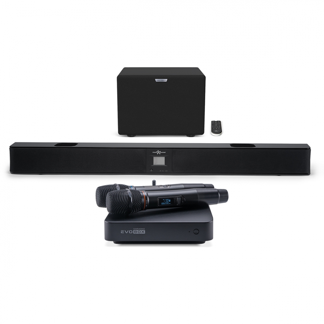 караоке-комплект EVOBOX Plus + EvoSound Bar (саундбар с караоке) в Свердловской области
