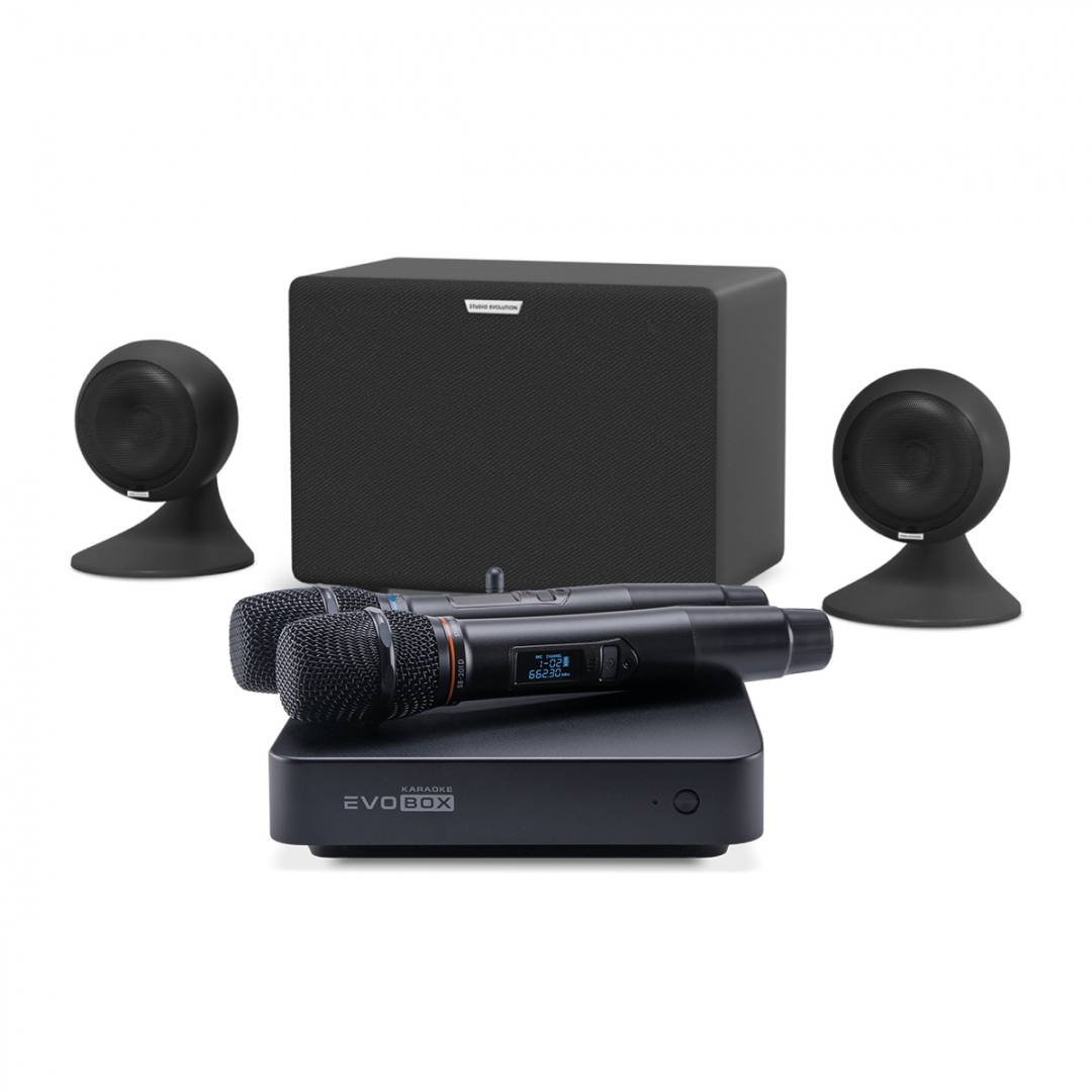 караоке-комплект EVOBOX Plus + EvoSound Sphere 2.1 в Свердловской области
