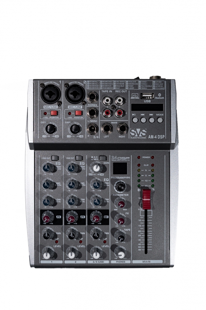 SVS Audiotechnik mixers AM-4 DSP Аналоговый микшерный пульт, 4-канала в Свердловской области