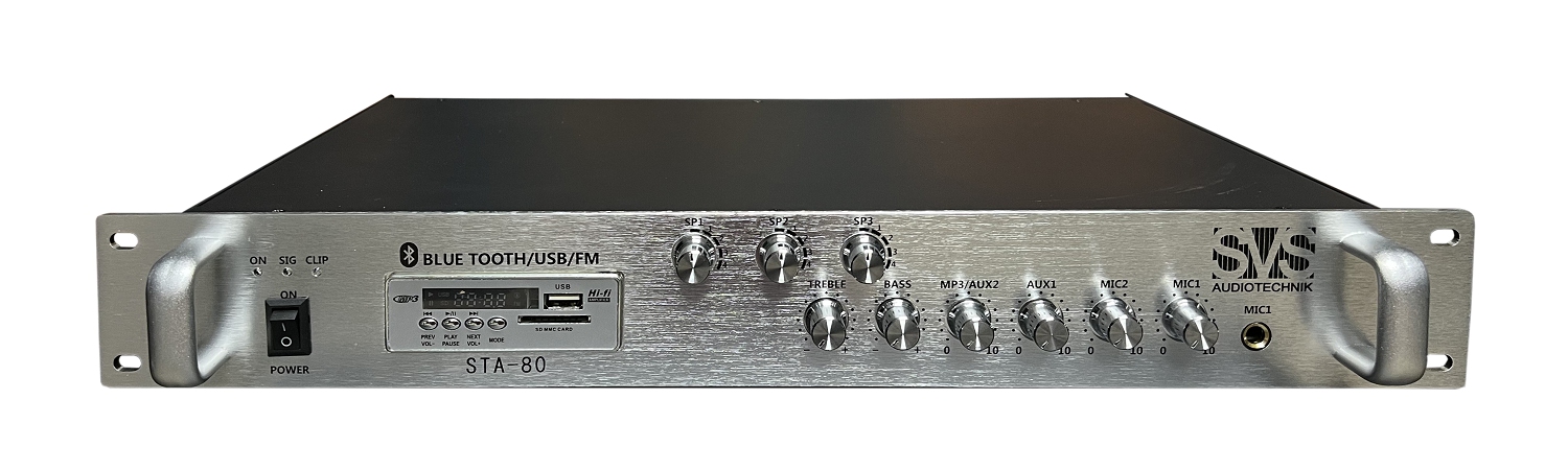 SVS Audiotechnik STA-80 Микшер-усилитель для систем Public Address в Свердловской области